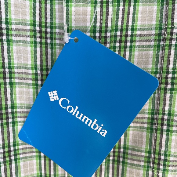Small Columbia Shirt Mens Plaid Short Sleeve OBO - Picture 4 of 7